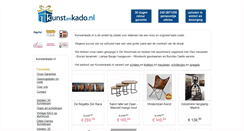 Desktop Screenshot of kunstenkado.nl